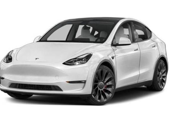 TESLA MODEL Y 2022 7SAYGDEE6NF436325 image